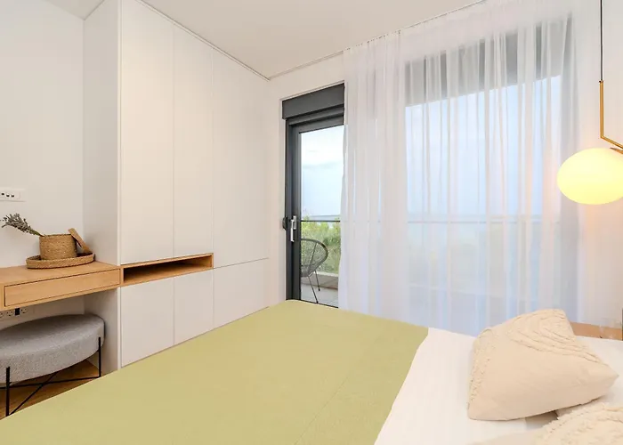 Beachfront Jugo With Seaview Villa Privlaka (Zadar)